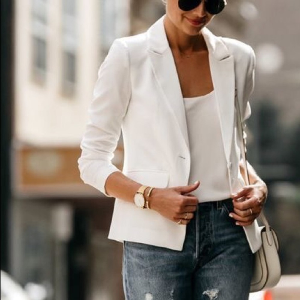 Vince Camuto White Blazer